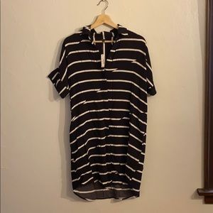 NWT Madewell Break Stripe Courier Dress